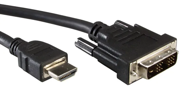 VALUE Secomp VALUE - Adapterkabel - HDMI männlich zu DVI-D männlich, Ansicht 2