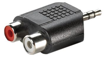 VALUE Secomp VALUE - Audio-Adapter - Stereo Mini-Klinkenstecker männlich zu RCA x 2 weiblich von LumaTech