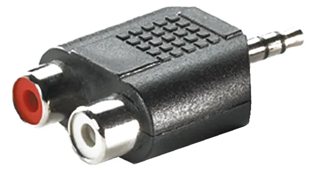 VALUE Secomp VALUE - Audio-Adapter - Stereo Mini-Klinkenstecker männlich zu RCA x 2 weiblich, Ansicht 2