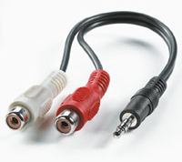 VALUE Secomp VALUE - Audiokabel - Stereo Mini-Klinkenstecker männlich zu RCA weiblich von LumaTech