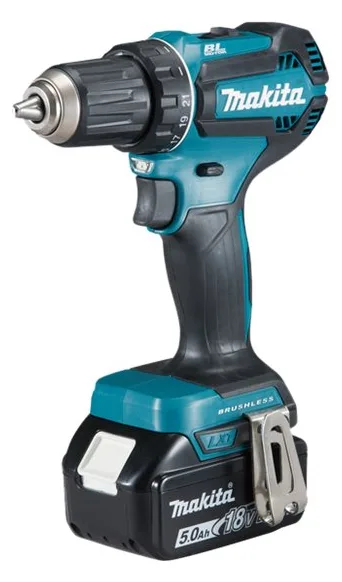 Makita DDF485RTJ Akku-Bohrschrauber inkl. MAKPAC + 2 Akkus 5.0Ah, Ansicht 4