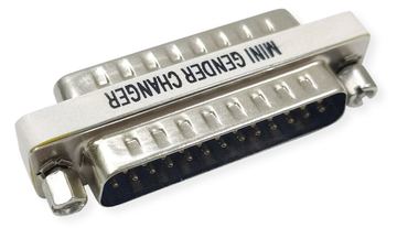 VALUE Serieller / paralleler Gender Changer - DB-25 (M) von LumaTech