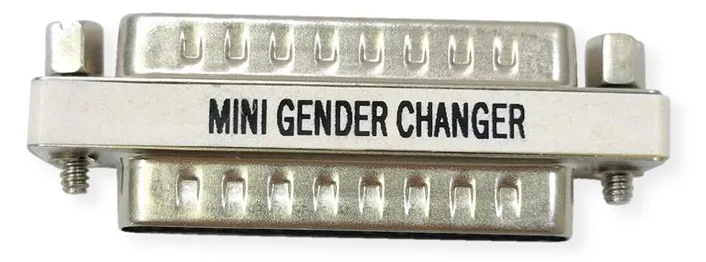 VALUE Serieller / paralleler Gender Changer - DB-25 (M), Ansicht 2