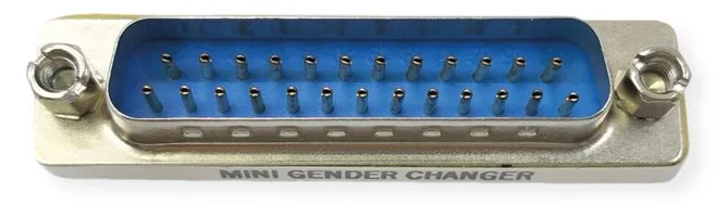 VALUE Serieller / paralleler Gender Changer - DB-25 (M), Ansicht 3