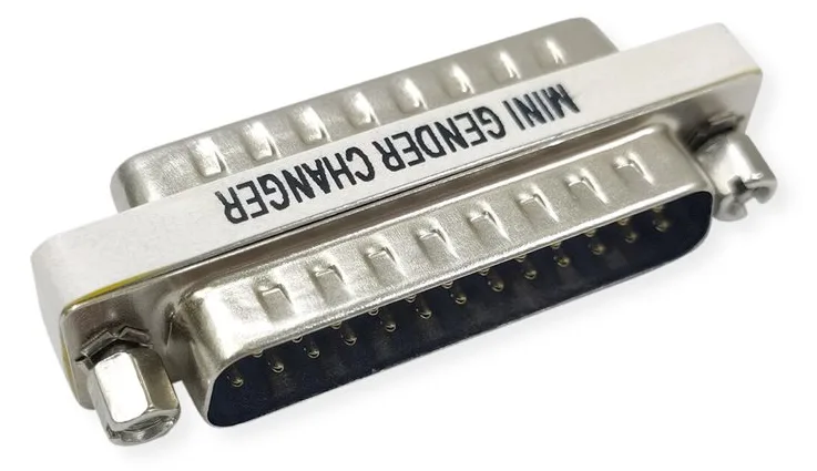 VALUE Serieller / paralleler Gender Changer - DB-25 (M), Ansicht 4