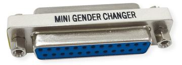 VALUE Serieller / paralleler Gender Changer - DB-25 (W) von LumaTech