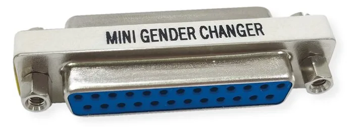 VALUE Serieller / paralleler Gender Changer - DB-25 (W), Ansicht 2