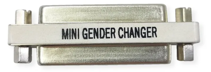 VALUE Serieller / paralleler Gender Changer - DB-25 (W), Ansicht 3