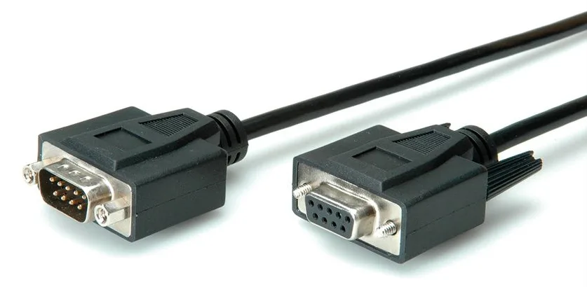 VALUE Serieller Gender Changer - DB-9 (M) - Schwarz, Ansicht 2