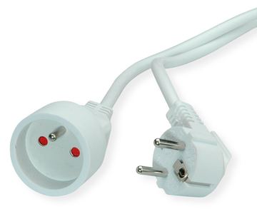VALUE Spannungsversorgungs-Verlängerungskabel - CEE 7/7 (M) von LumaTech