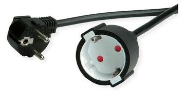 VALUE Spannungsversorgungs-Verlängerungskabel - CEE 7/7 (M) von LumaTech