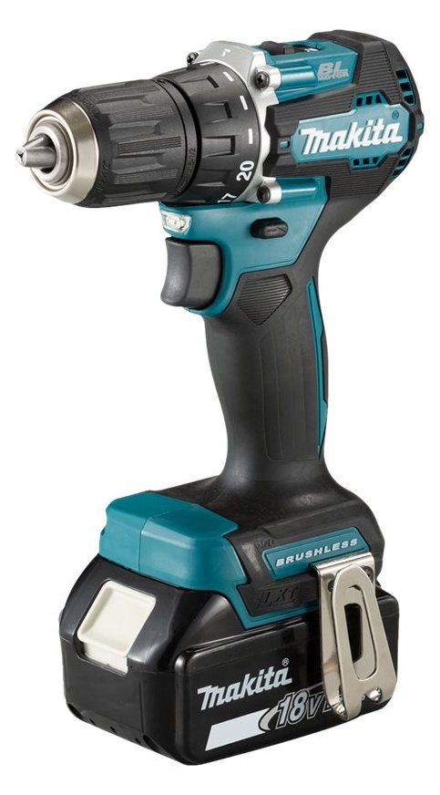 Makita DDF487RTJ Akku-Bohrschrauber inkl. MAKPAC + 2 Akkus 5.0Ah