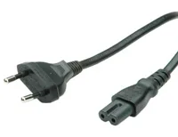 VALUE Stromkabel - Eurostecker (M) bis IEC 60320 C7, Ansicht 4