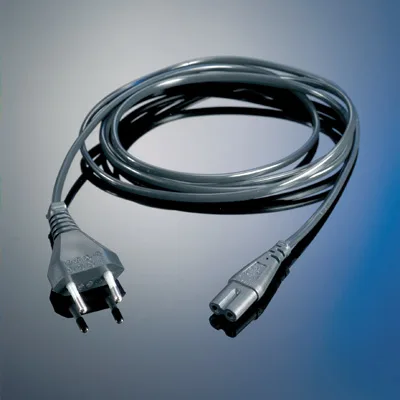 VALUE Stromkabel - Eurostecker (M) zu IEC 60320 C7, Ansicht 4