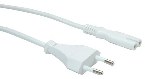 VALUE Stromkabel - Eurostecker (M) zu IEC 60320 C7, Ansicht 2