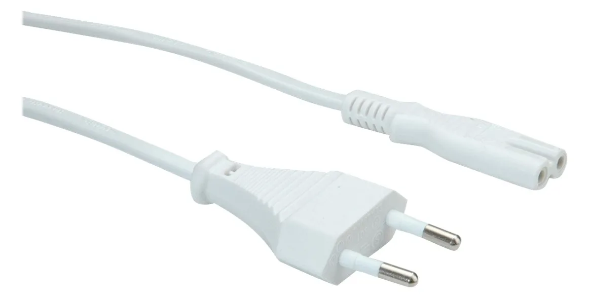 VALUE Stromkabel - Eurostecker (M) zu IEC 60320 C7, Ansicht 3
