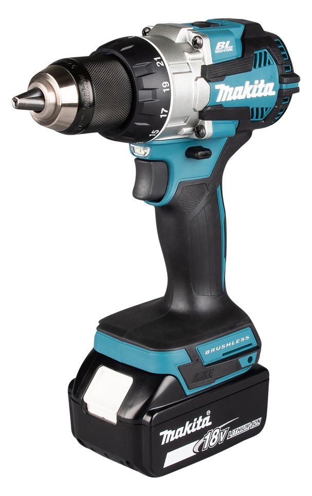 Makita DDF489RTJ Akku-Bohrschrauber inkl. MAKPAC + 2 Akkus 5.0Ah