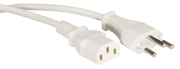 VALUE Stromkabel - IEC 60320 C13 bis T12 (M)