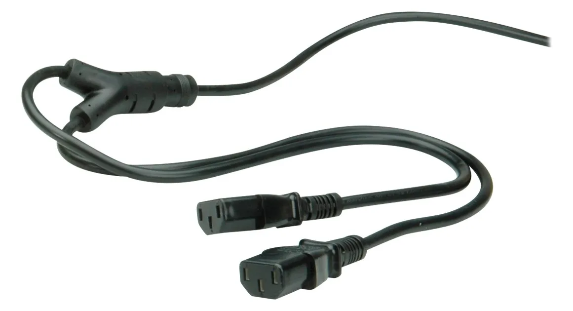 VALUE Stromkabel - IEC 60320 C13 zu CEE 7/7 (M), Ansicht 3