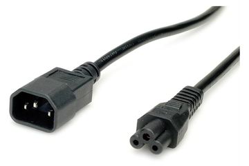 VALUE Stromkabel - IEC 60320 C14 zu IEC 60320 C5 von LumaTech