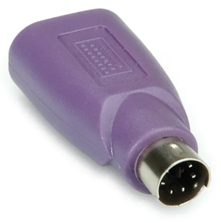 VALUE Tastaturadapter - USB (W) zu PS/2 (M), Ansicht 2