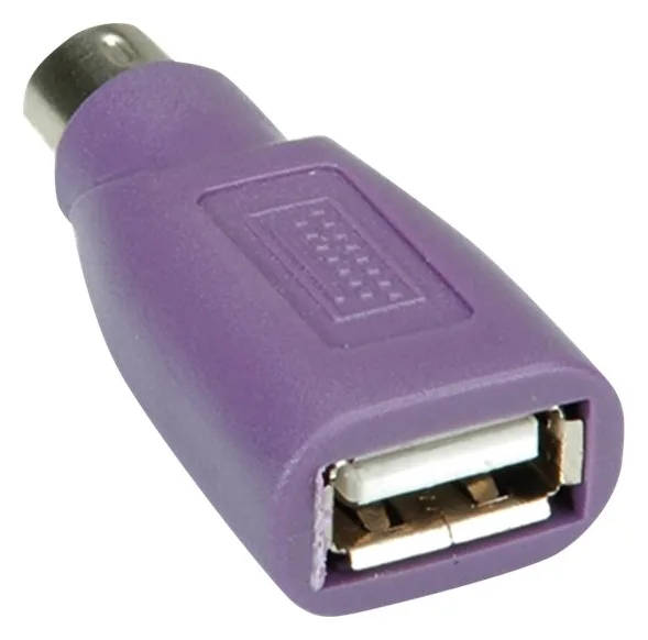 VALUE Tastaturadapter - USB (W) zu PS/2 (M), Ansicht 4