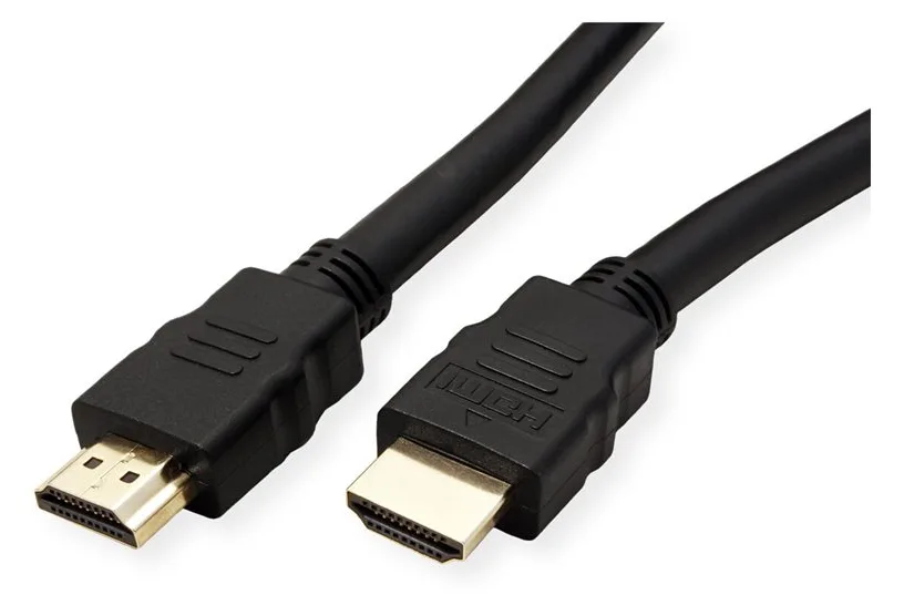 VALUE Ultra High Speed - HDMI-Kabel mit Ethernet - HDMI männlich zu HDMI männlich - 10 m - Doppelisolierung - Schwarz, Ansicht 4
