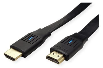 VALUE Ultra High Speed - HDMI-Kabel mit Ethernet - HDMI männlich zu HDMI männlich - 2 m - Doppelisolierung - Schwarz von LumaTech