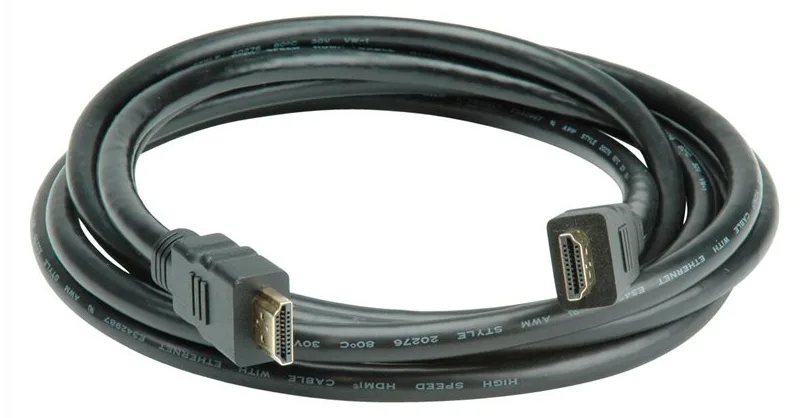 VALUE Ultra High Speed - HDMI-Kabel mit Ethernet - HDMI männlich zu HDMI männlich - 5 m - Doppelisolierung - Schwarz, Ansicht 4
