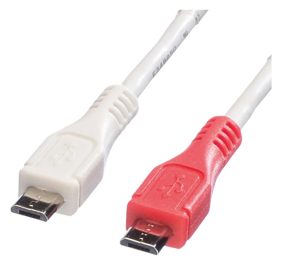 VALUE USB- / Stromkabel - Micro-USB Typ B (M), Ansicht 3