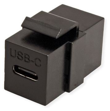 VALUE USB Typ C Keystone Modul schwarz