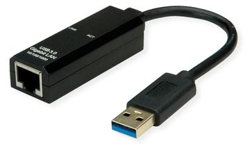 VALUE USB3.2 Gen1 Gigabit Ethernet Konverter - Kabel - Digital/Daten von LumaTech