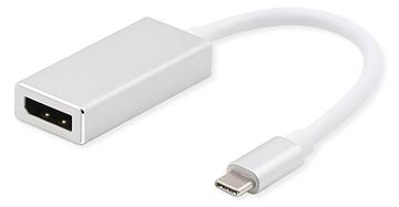 VALUE USB3.2 Gen2 Display Adapter Typ C - DP ST/BU 4K60Hz Alu - Kabel von LumaTech