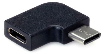VALUE USB-Adapter - USB-C (M) gewinkelt zu USB-C (W) von LumaTech