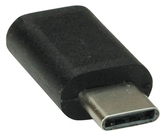 VALUE USB-Adapter - USB-C (M) umkehrbar zu Micro-USB Typ B (W), Ansicht 3