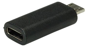 VALUE USB-Adapter - USB-C (W) umkehrbar zu Micro-USB Typ B (M) von LumaTech