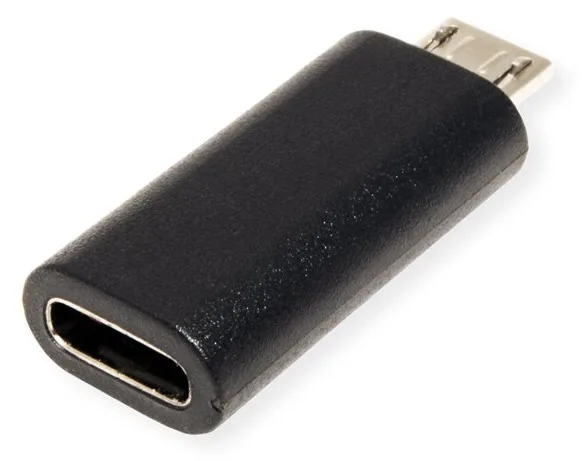 VALUE USB-Adapter - USB-C (W) umkehrbar zu Micro-USB Typ B (M), Ansicht 3