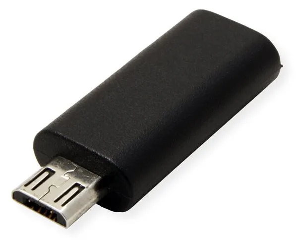 VALUE USB-Adapter - USB-C (W) umkehrbar zu Micro-USB Typ B (M), Ansicht 4