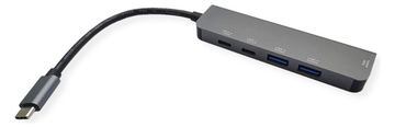 VALUE USB-C Dock HDMI+2xUSB A+ 1x C++ 1xC PD 4K60 - Digital/Daten von LumaTech
