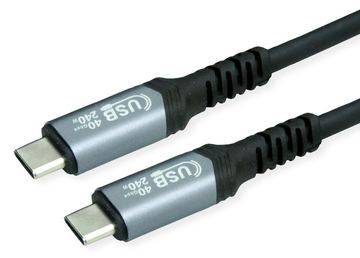 VALUE USB-Kabel - 24 pin USB-C (M) zu 24 pin USB-C (M) von LumaTech