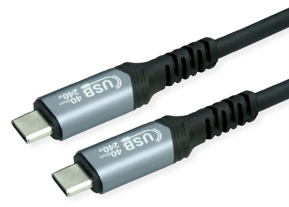 VALUE USB-Kabel - 24 pin USB-C (M) zu 24 pin USB-C (M) von LumaTech