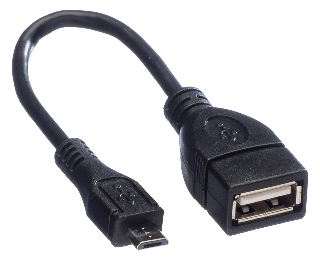 VALUE USB-Kabel - Micro-USB Typ B (M) bis USB (W), Ansicht 4