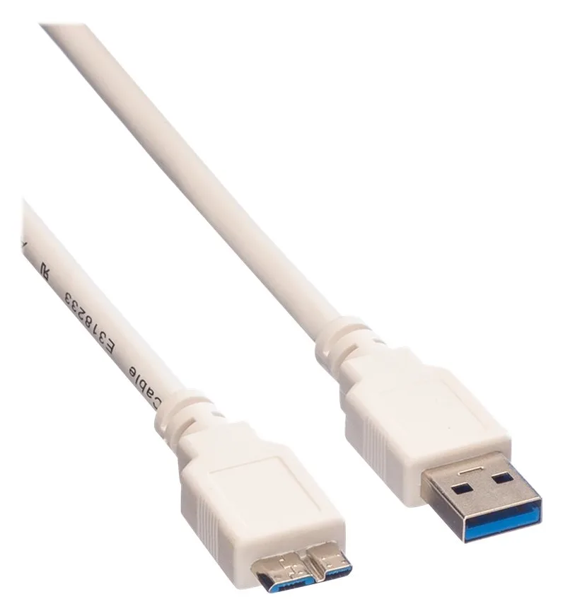 VALUE USB-Kabel - Micro-USB Type B (M) bis USB Typ A (M), Ansicht 3
