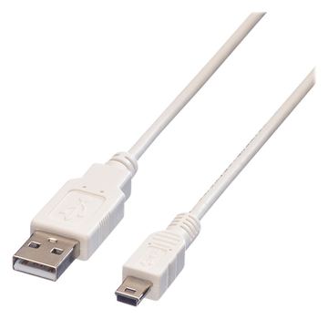 VALUE USB-Kabel - USB (M) zu Mini-USB, Typ B (M) von LumaTech