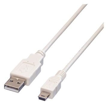 VALUE USB-Kabel - USB (M) zu Mini-USB, Typ B (M) von LumaTech