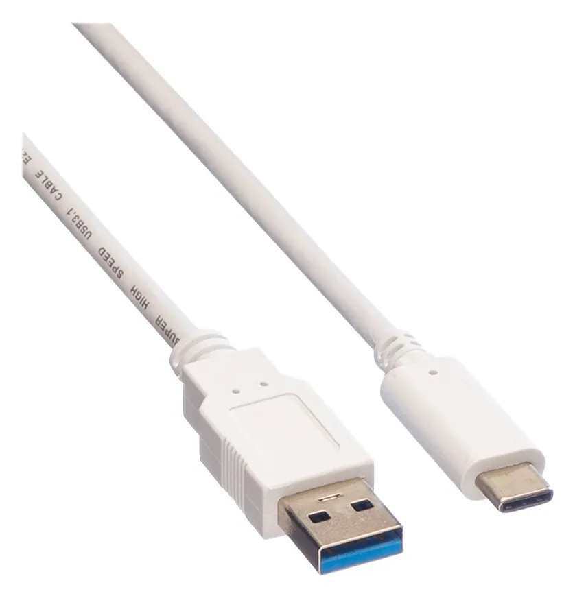 VALUE USB-Kabel - USB Typ A (M) bis USB-C (M), Ansicht 3