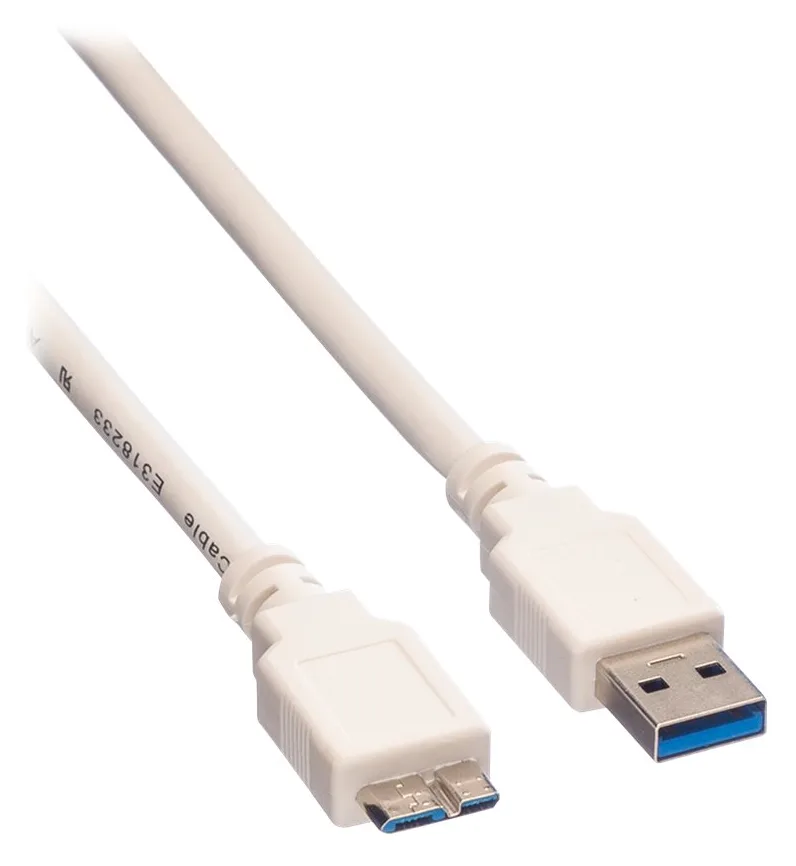 VALUE USB-Kabel - USB Typ A (M) zu Micro-USB Typ B (M), Ansicht 3