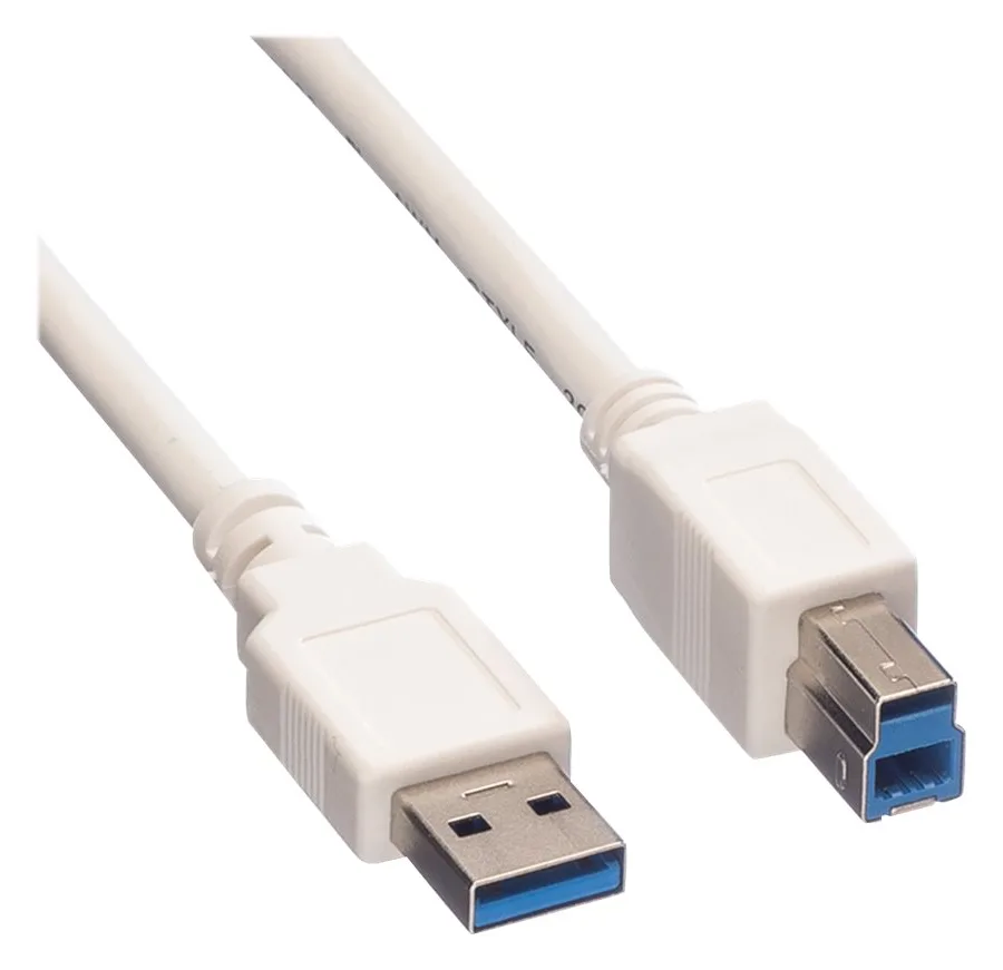 VALUE USB-Kabel - USB Typ A (M) zu USB Type B (M), Ansicht 4
