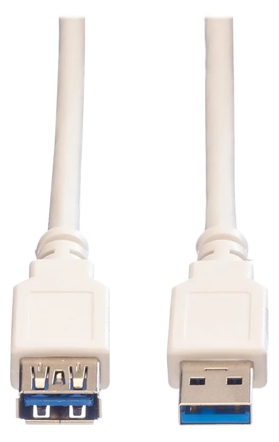 VALUE USB-Verlängerungskabel - USB Typ A (M) - Grau, Ansicht 3