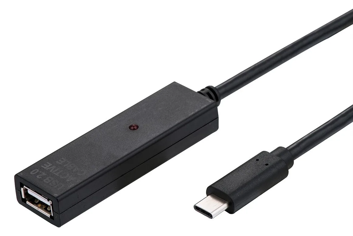 VALUE USB-Verlängerungskabel - USB-C (M) zu USB (W) - USB 2.0, Ansicht 2